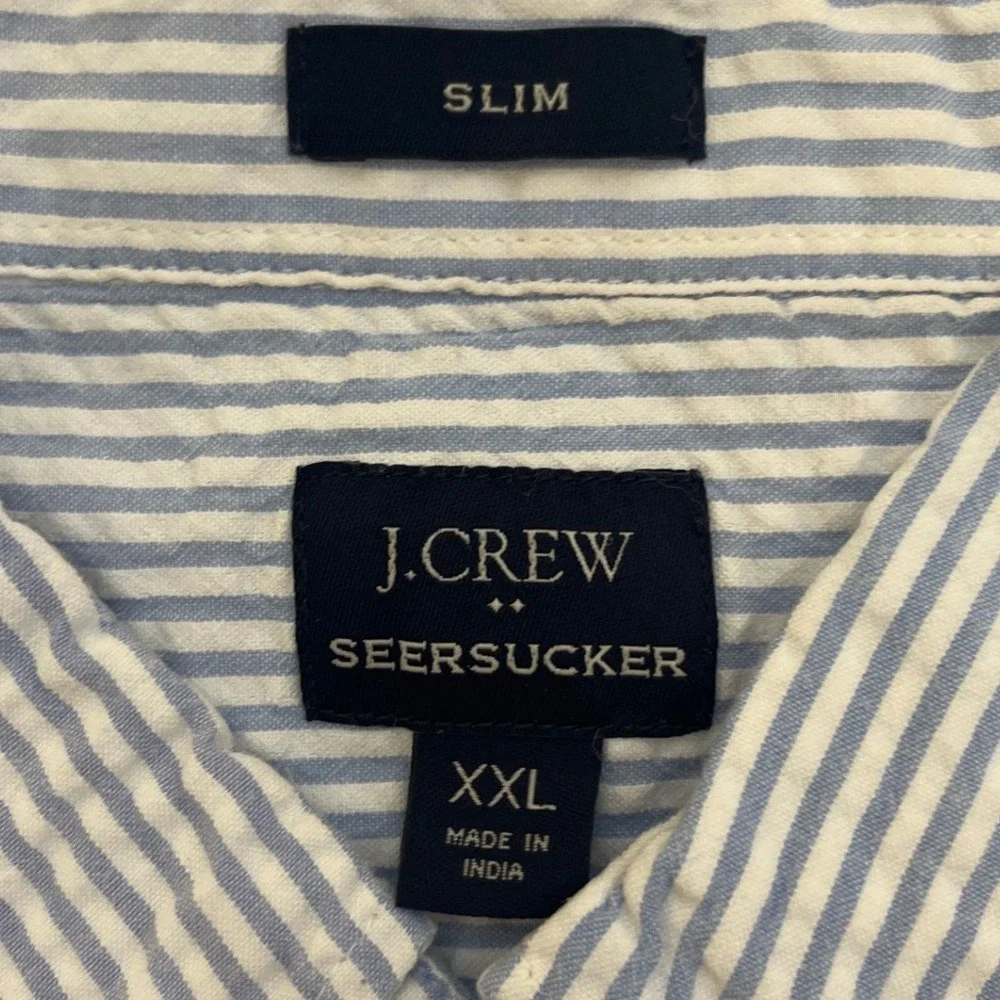 J. Crew measurements chest